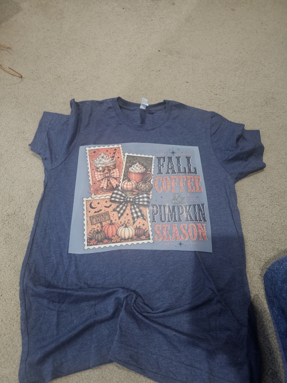 Fall Coffee Pumpkin Season Graphic Tee